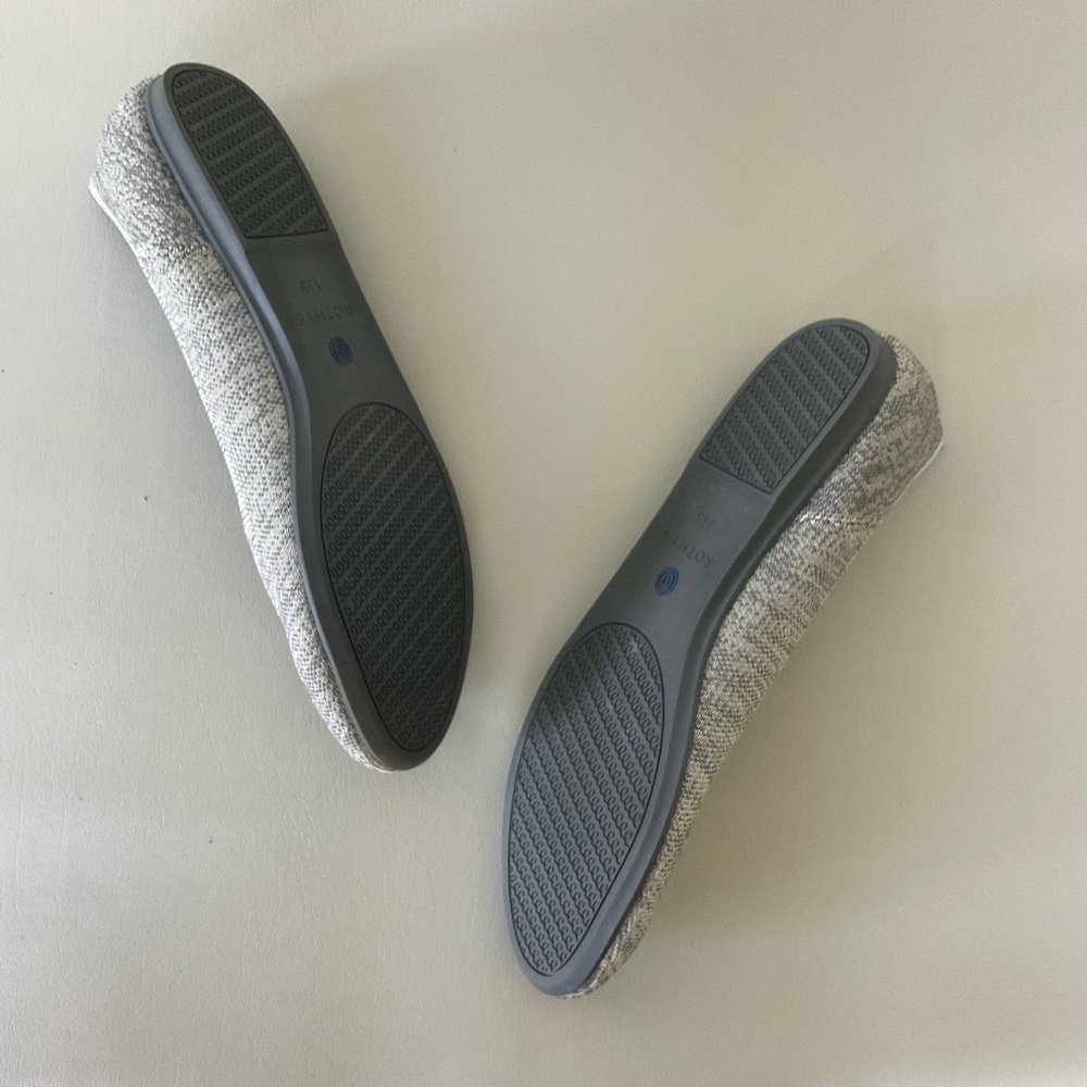 Rothy's Gray Ballet Flats - Picture 2 of 6